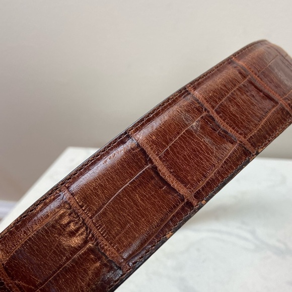 Brown Leather Belt - Picture 5 of 6